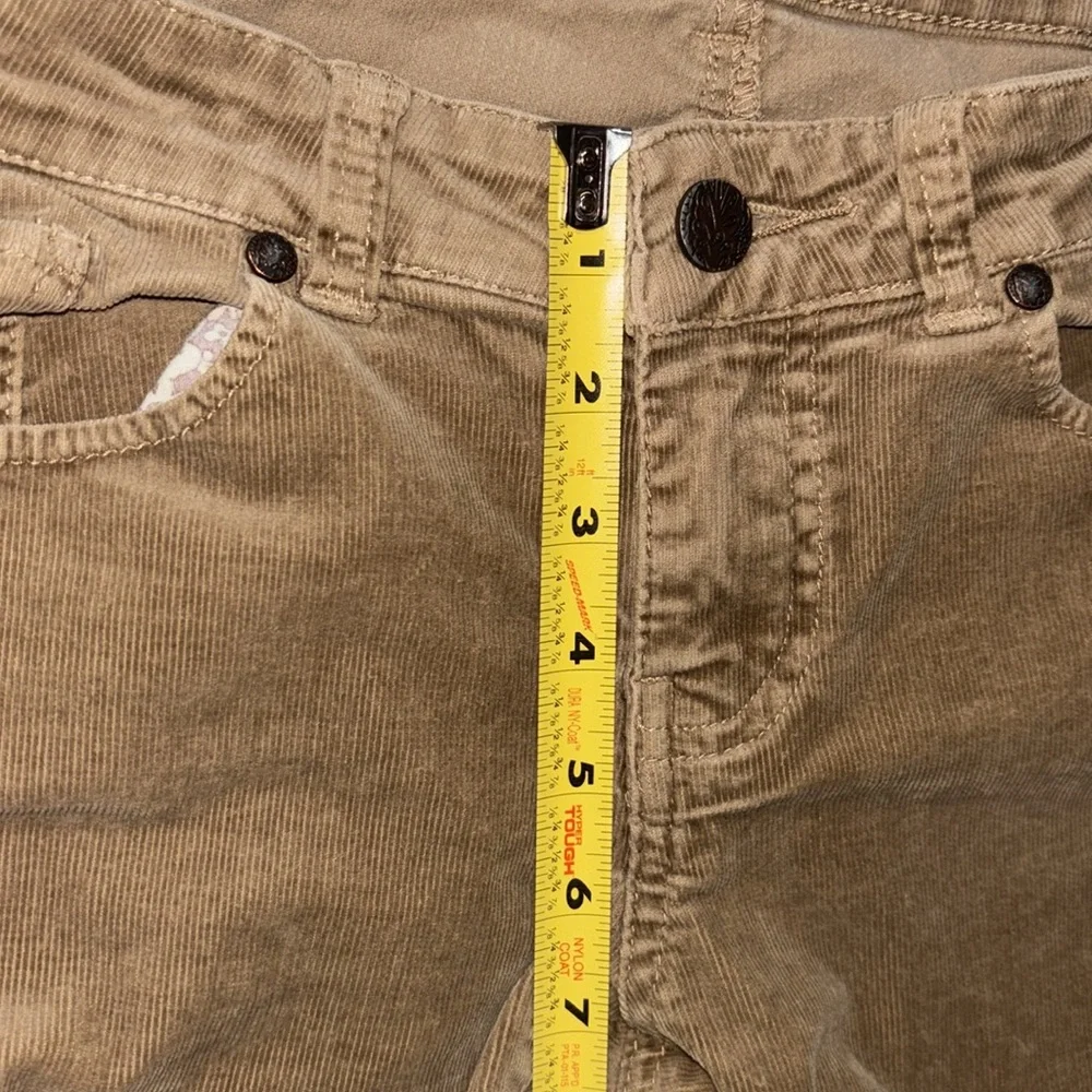 Prana Low-Rise Corduroy Skinny Stretch Pants, Size 2 - Picture 9 of 16